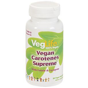 Vegan Carotenes Supreme With Lutein & Lycopene