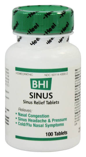 BHI/Heel - Sinus - 100 Tablets