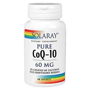 CoQ-10 Pure Blend of Lecithin & Hawthorn Berries - 60 MG (60 Capsules)