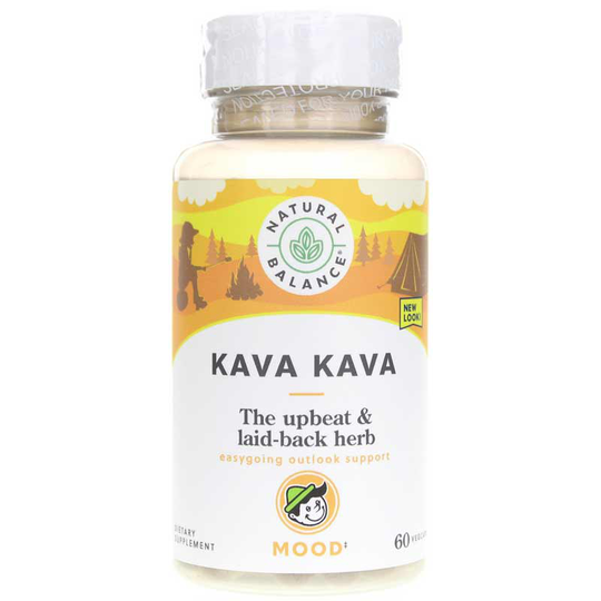 Natural Balance Kava Kava Root Extract 60 Veg Capsules