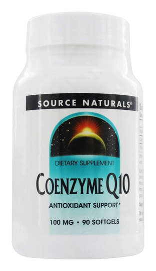 Source Naturals - Coenzyme Q10 100 mg. - 90 Softgels