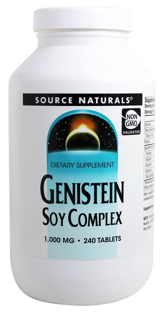Source Naturals - Genistein Soy Complex 1000 mg. - 240 Tablets