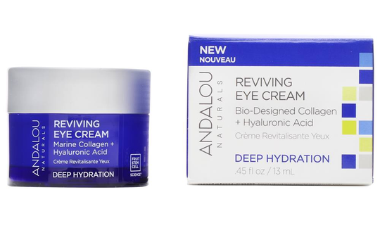 Andalou Naturals - Deep Hydration Reviving Eye Cream - 0.45 fl. oz.