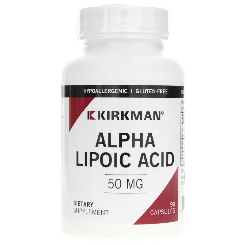 Kirkman Alpha Lipoic Acid 50 Mg 90 Capsules