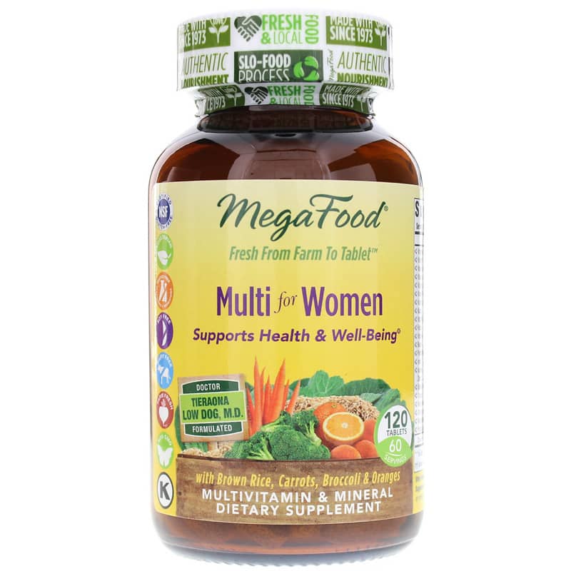 Megafood Multi for Women 120 Tablets