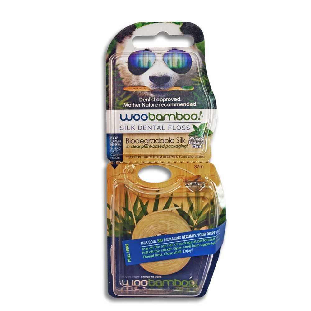 WooBamboo - Eco Floss Natural Mint