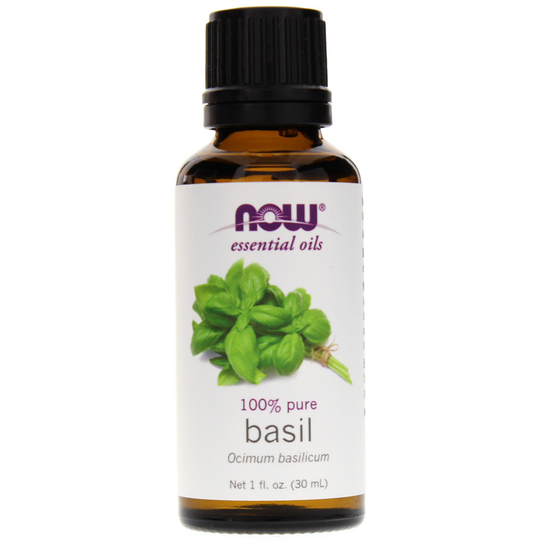 NOW Foods Basil Essential Oil 1 Oz