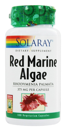 Solaray - Red Marine Algae - 100 Capsules