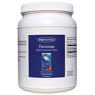 Pancreas Organic Glandular - Pork (720 Capsules)