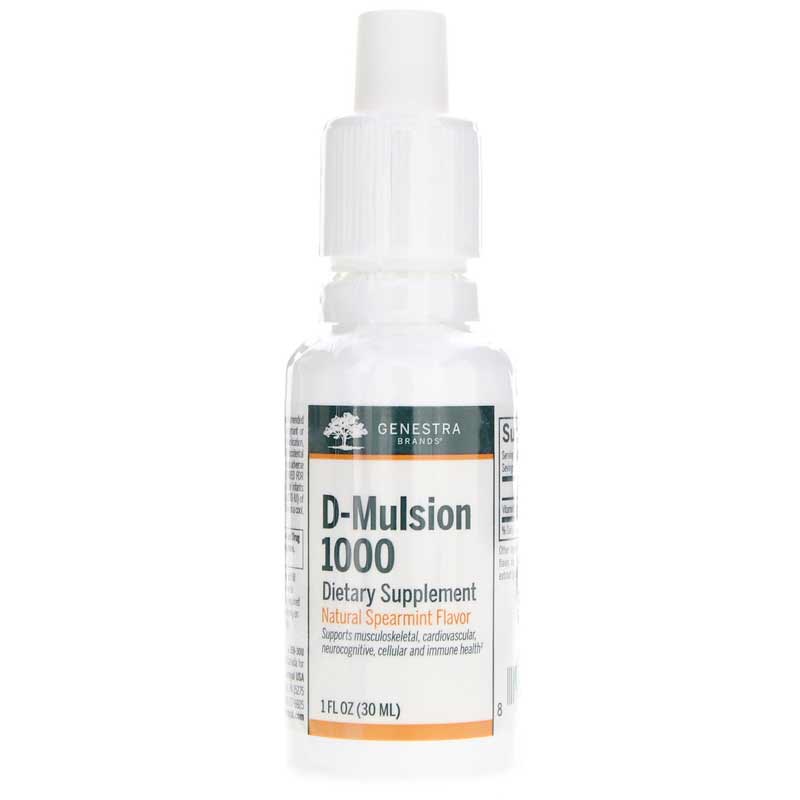 Genestra D-Mulsion 1000 Spearmint 1 Oz