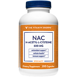 NAC N-Acetyl-L-Cysteine - Promotes Cellucor Health, Immune & Antioxidant Support - 600 MG (200 Capsules)