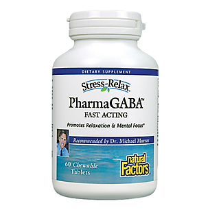 Dr. Murray's PharmaGABA - Fast Acting (60 Chewable Tablets)