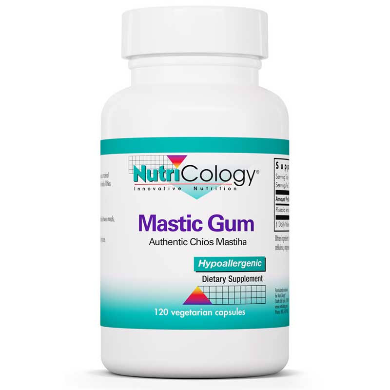 Nutricology Mastic Gum 120 Veg Capsules