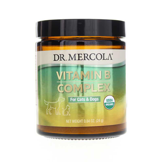 Dr. Mercola Vitamin B Complex Organic for Cats and Dogs .84 Oz