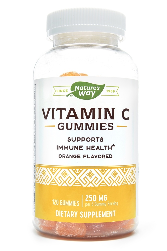 Nature's Way - Vitamin C Immune Health Support Orange 250 mg. - 120 Gummies