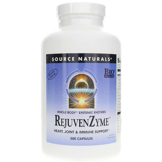 Source Naturals RejuvenZyme 500 Capsules