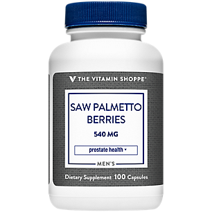Saw Palmetto Berries for Prostate Health - 540 MG (100 Capsules)