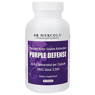 Purple Defense Antioxidant Blend with Resveratrol (90 Capsules)