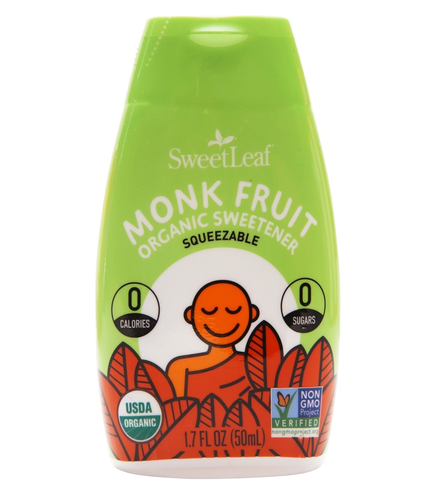 SweetLeaf - Monk Fruit Squeezable Liquid Organic Sweetener - 1.7 fl. oz.