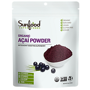 Organic Acai Powder - Antioxidant Boosting Super Berry (75 Servings)