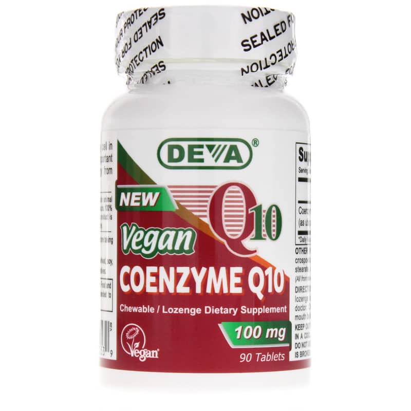 Deva Nutrition Vegan Coenzyme Q10 90 Tablets