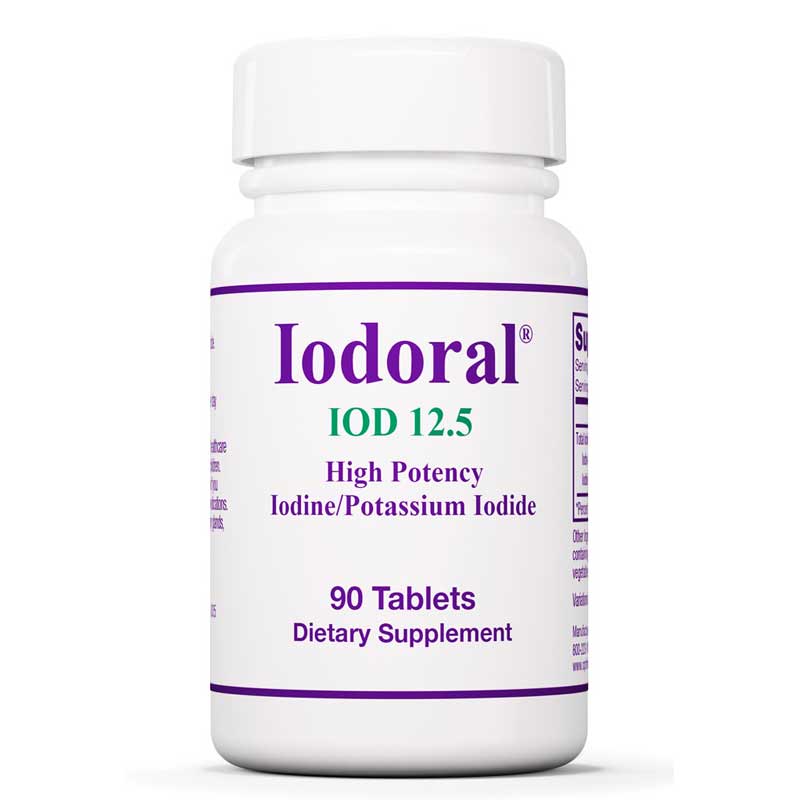 Optimox Iodoral12.5 Mg Iodine/Potassium Iodide 90 Tablets
