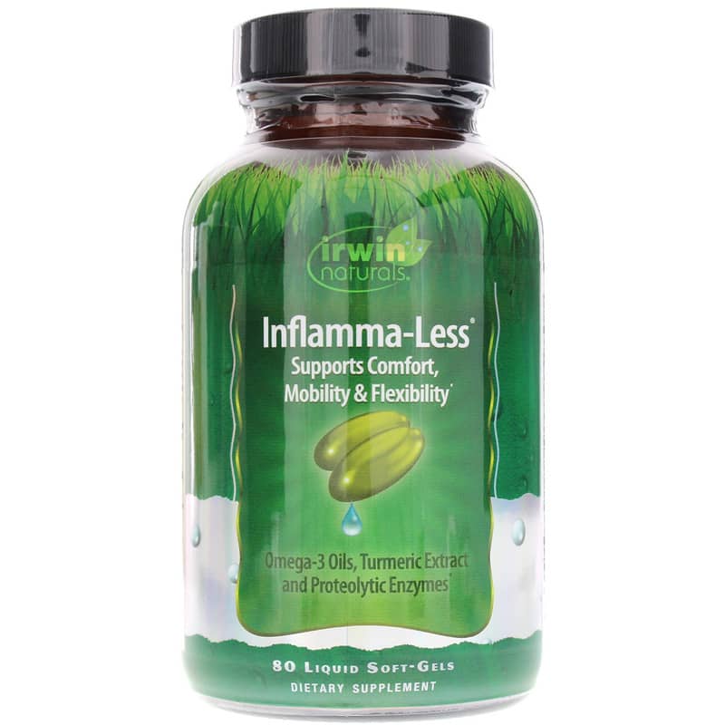 Irwin Naturals Inflamma-Less 80 Liquid Softgels
