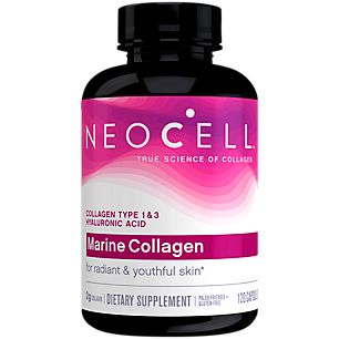 Marine Collagen with Hyaluronic Acid & Vita-Minerals - 2,000 MG (120 Capsules)