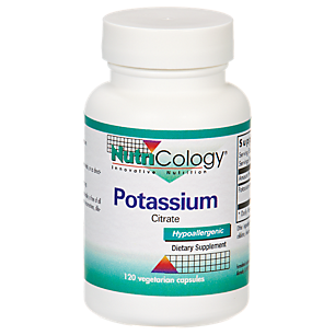 Potassium Citrate 99 MG (120 Vegetarian Capsules)