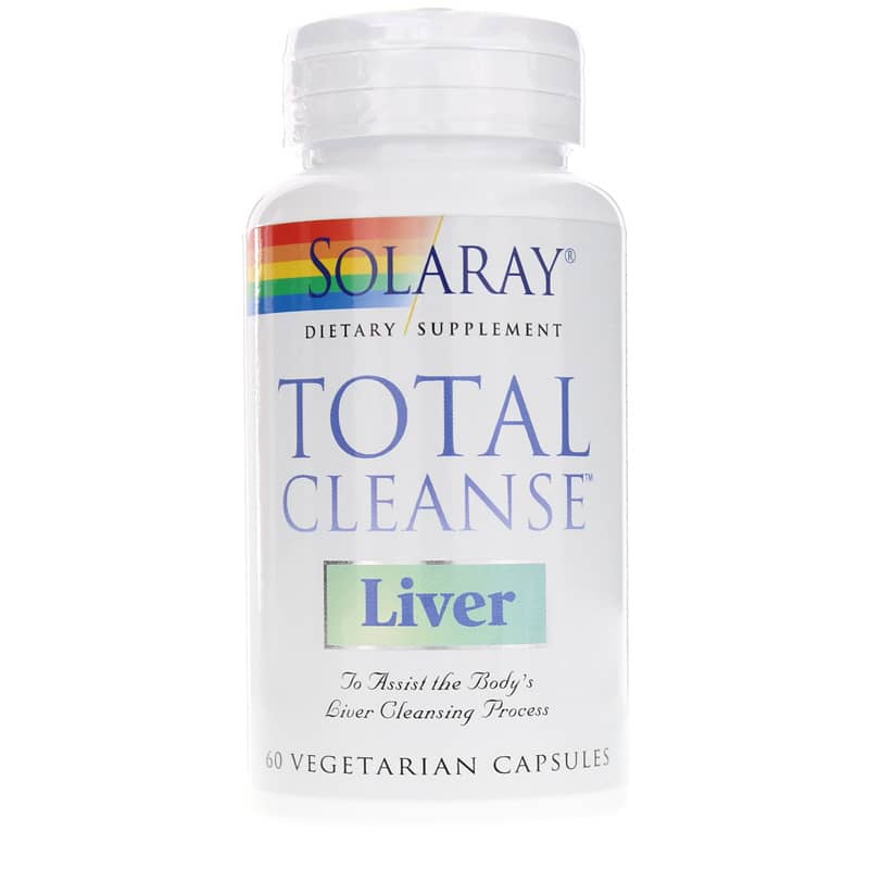 Solaray Total Cleanse, Liver Formula 60 Veg Capsules