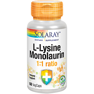 L-Lysine Monolaurin - Immune Support Formula (60 Vegetarian Capsules)