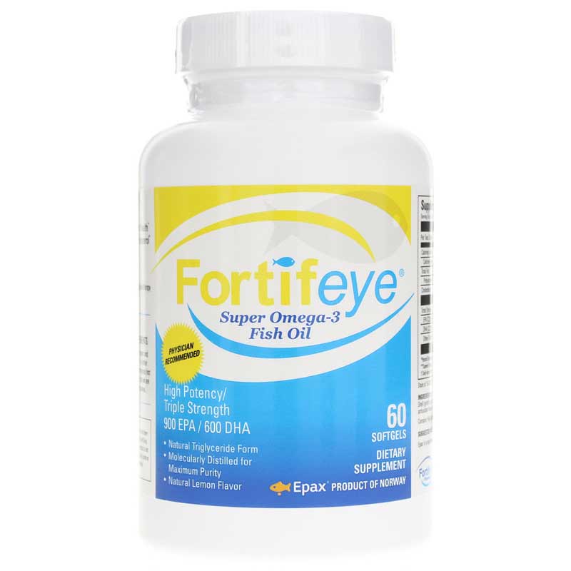 Fortifeye Vitamins Fortifeye Super Omega-3 Fish Oil 60 Softgels