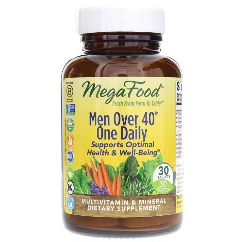 Megafood Men Over 40 One Daily 30 Tablets