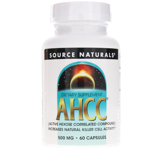 Source Naturals Ahcc 500 Mg Capsules 60 Capsules