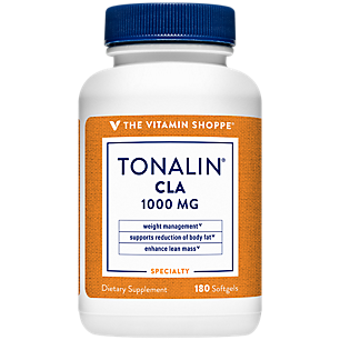 Tonalin CLA - Weight Management, Supports Reduction of Body Fat & Enhance Lean Mass - 1,000 MG (180 Softgels)