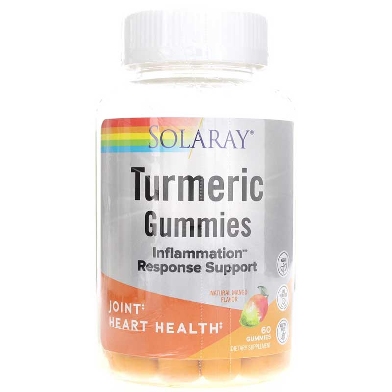 Solaray Turmeric Gummies 60 Gummies