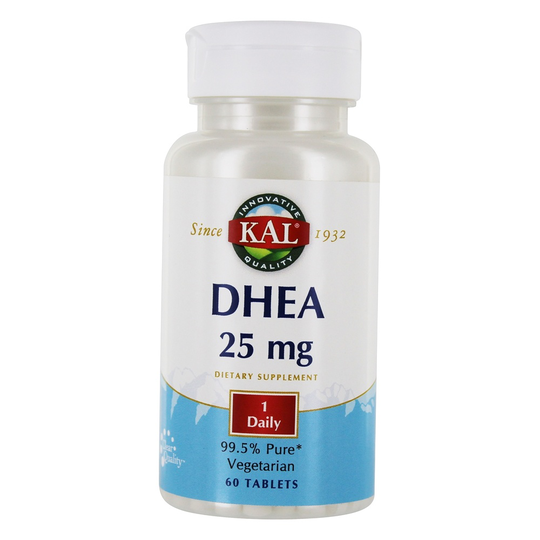 Kal - DHEA 25 mg. - 60 Tablets