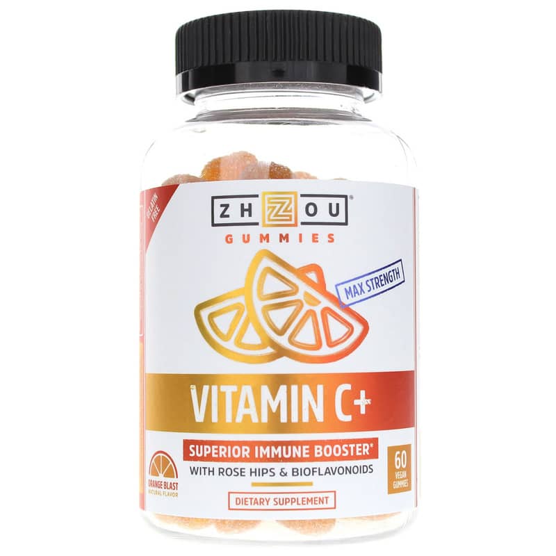 Zhou Nutrition Vitamin C + Gummies 60 Gummies