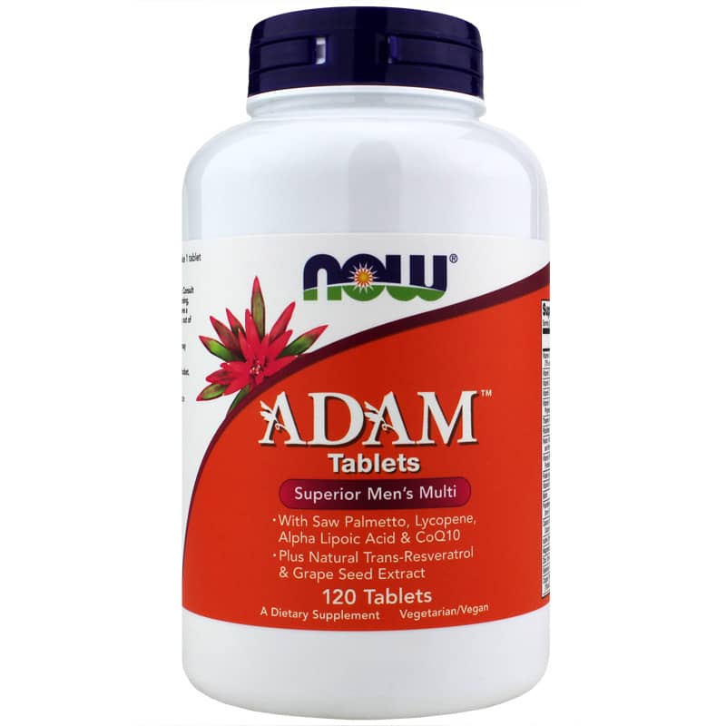 NOW Foods Adam Superior Men's Multi 120 Tablets