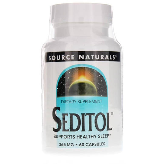 Source Naturals Seditol 365 Mg 60 Capsules
