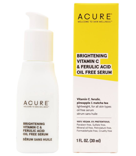 ACURE - Brightening Vitamin C & Ferulic Acid Oil Free Serum - 1 fl. oz.