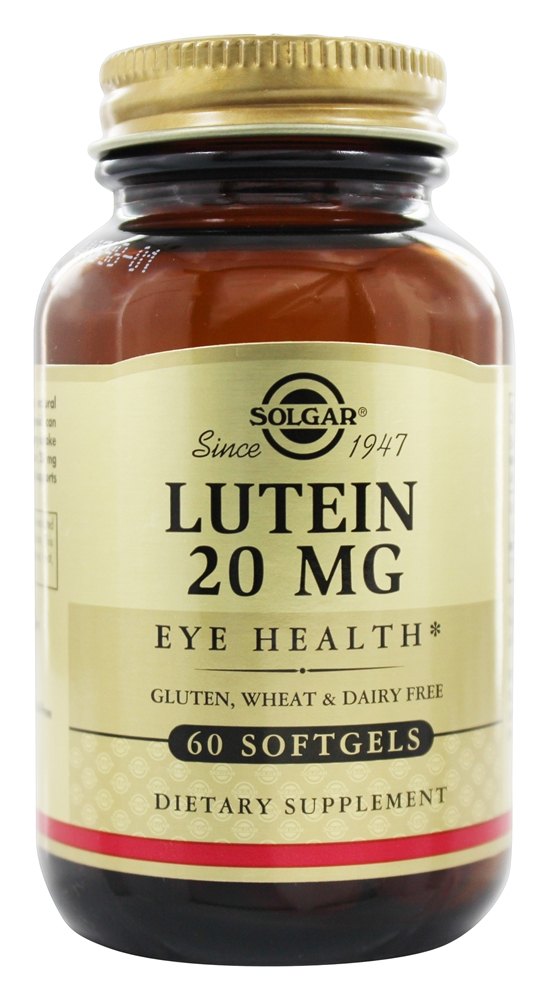 Solgar - Lutein Eye Health 20 mg. - 60 Softgels