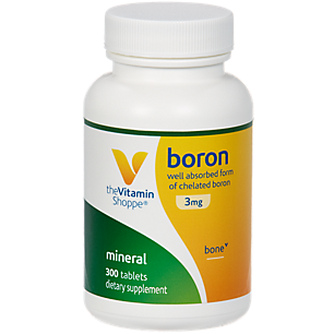 Boron (As Amino Acid Chelate) - 3 MG (300 Tablets)