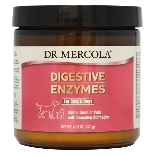 Dr. Mercola - Digestive Enzymes for Cats & Dogs - 4.23 oz.