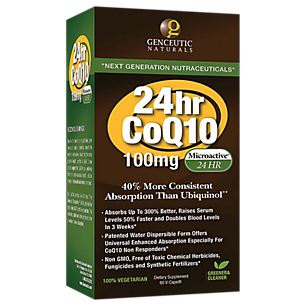 24 Hour CoQ-10 - 100 MG (60 Vegetarian Capsules)