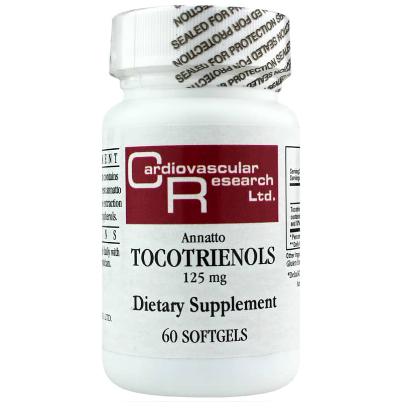 Cardiovascular Research Annatto Tocotrienols 125 Mg 60 Softgels