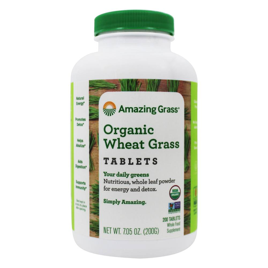 Amazing Grass - Wheat Grass 1000 mg. - 200 Tablets