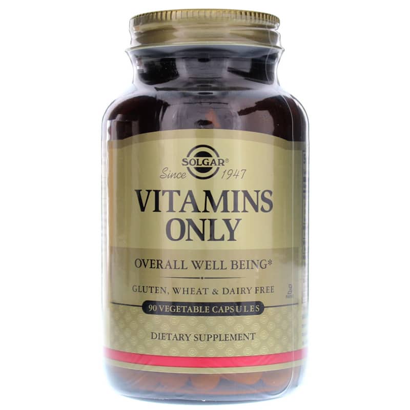 Solgar Vitamins Only 90 Veg Capsules