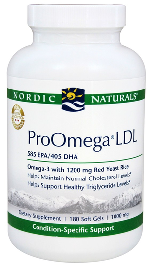 Nordic Naturals Professional - ProOmega LDL 585 EPA/405 DHA 1000 mg. - 180 Softgels