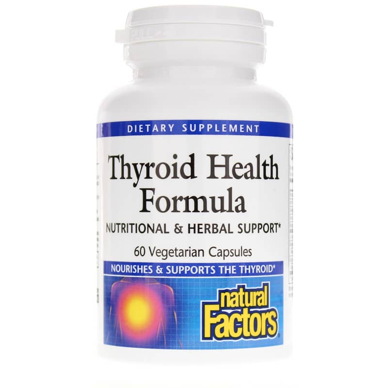 Natural Factors Thyroid Health Formula 60 Veg Capsules